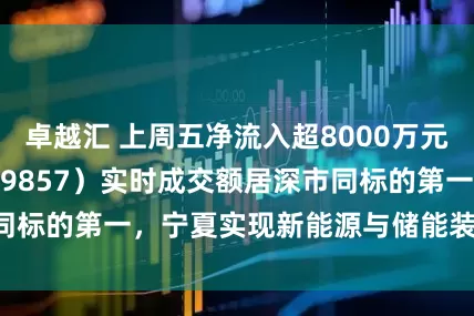 卓越汇 上周五净流入超8000万元，光伏ETF（159857）实时成交额居深市同标的第一，宁夏实现新能源与储能装机“双突破”
