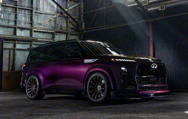 乐配资 英菲尼迪全新概念车官图发布，换装3.8升发动机，SEMA改装展亮相